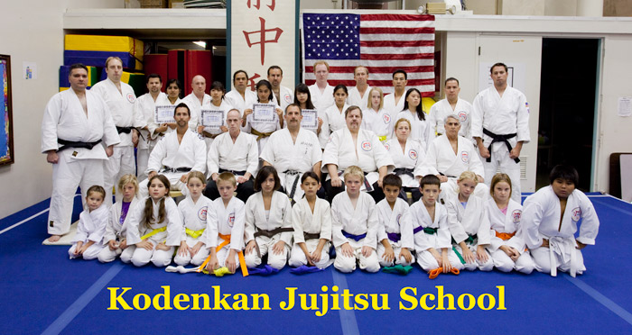 Kodenkan Jujitsu Dojo Class Photo 2009